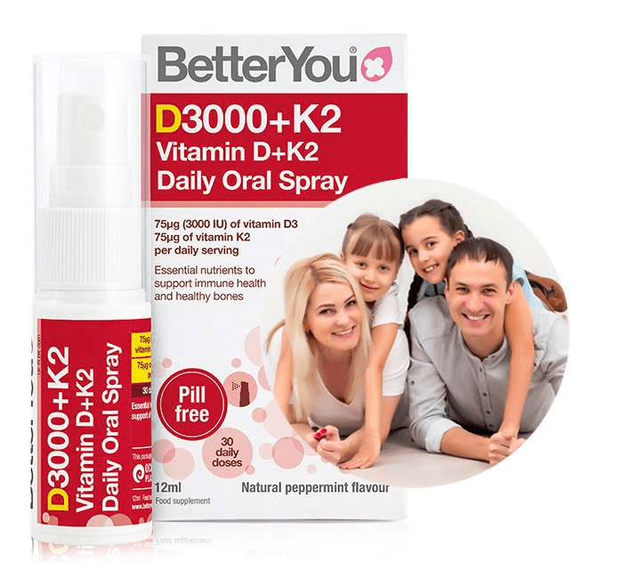 vitamin D3+K2 betteryou spray