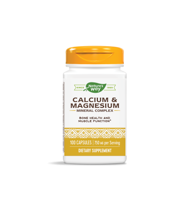 Calcium & Magnesium/ Калций & Магнезий х 100 капсули Nature’s Way