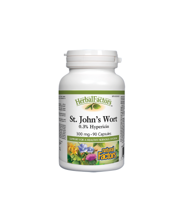 St. John`s Wort/ Жълт кантарион 300 mg х 90 капсули Natural Factors