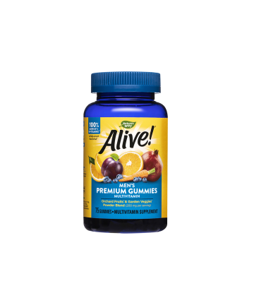 Alive! Men's Premium Gummies Multivitamin / Алайв! Премиум мултивитамини за мъже