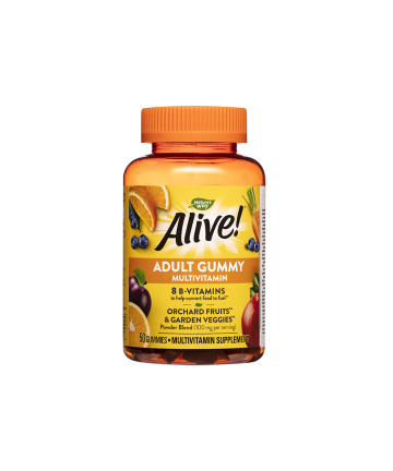 Alive! Adult Gummy Multivitamin/ Алайв! Мултивитамини