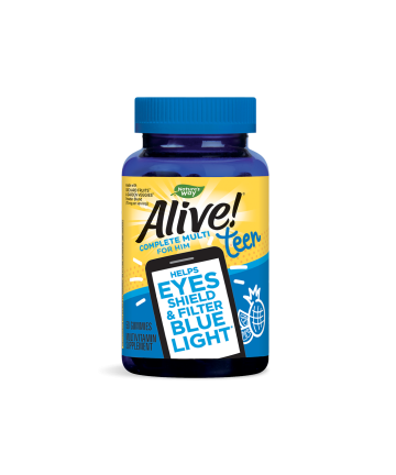 Alive! Teen Complete Multi For Him / Алайв! Мултивитамини за момчета x 50 желирани таблетки Nature’s Way