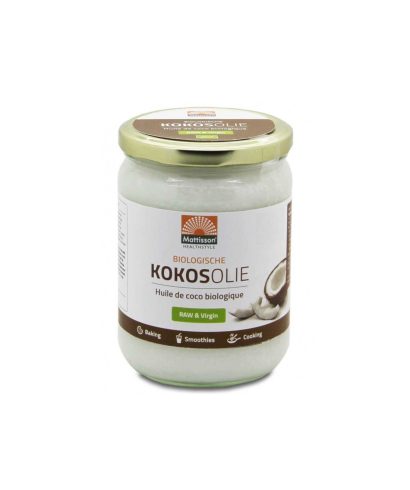 100 % Кокосово масло (сурово, студено пресовано) Био, 500 ml