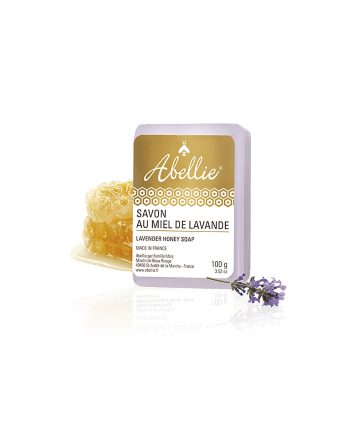 Сапун с мед и лавандула - Abellie Savon au miel de Lavande, 100 g