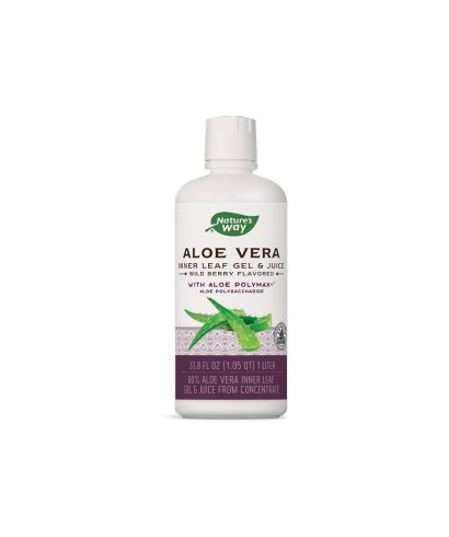 Алое вера (гел и сок) 60% - Оптимално храносмилане и силен имунитет,1L Nature’s Way