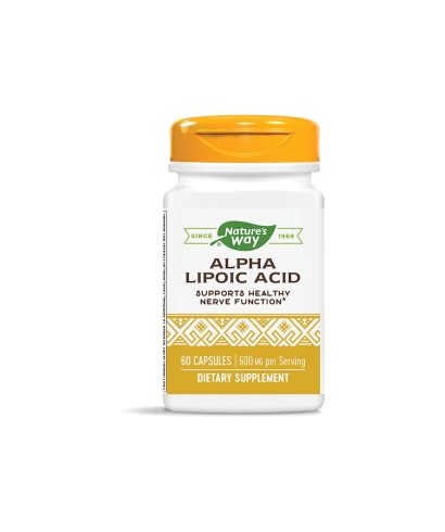 Alpha Lipoic Acid/ Алфа Липоева Киселина 200 mg x 60 капсули Nature’s Way