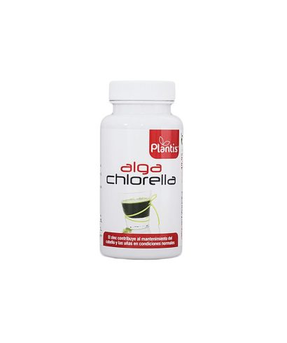 Анемия, умора, детокс - Хлорела (микроводорасли) Plantis, 400 mg х 60 капсули