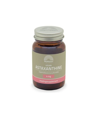 Антиоксидант - Астаксантин (от водорасли), 60 капсули Mattisson Healthstyle