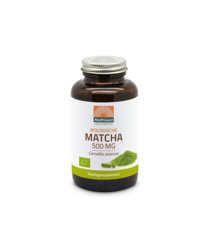 Антиоксидант - Матча Био, 500 mg х 60 капсули Mattisson Healthstyle