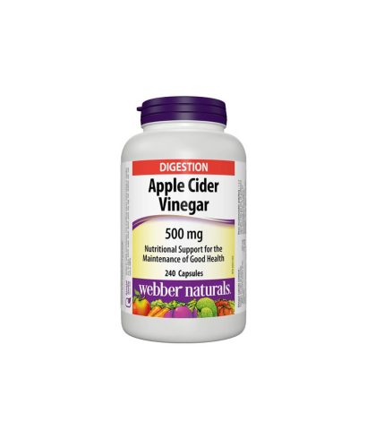 Apple Cider Vinegar - Ябълков оцет, 500 mg,  240 капсули
