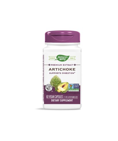 Черен дроб и жлъчен мехур - Артишок, 450 mg, 60 капсули Nature’s Way