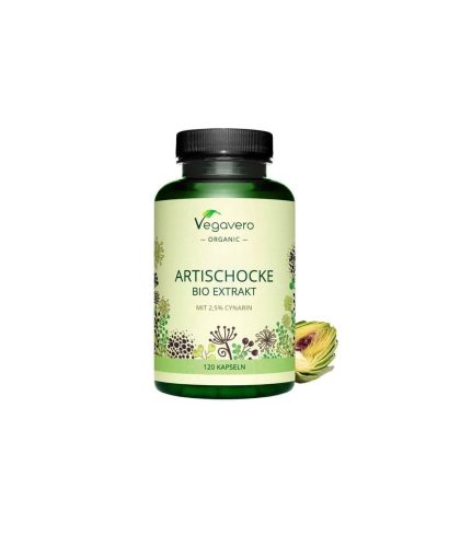 Artischocke Bio Extrakt/ БИО Артишок екстракт, 120 капсули, 100% Vegan Vegavero
