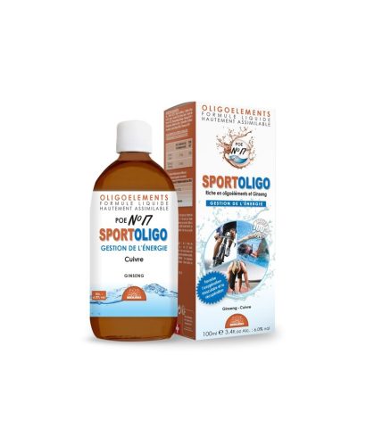 Азиатски женшен + Мед - Sportoligo POE N°17, 100 ml