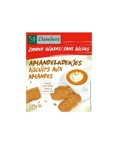 Бадемови бисквити (без захар), 125 g