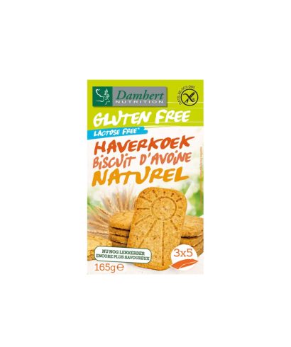 Безглутенови овесени бисквити, 165 g