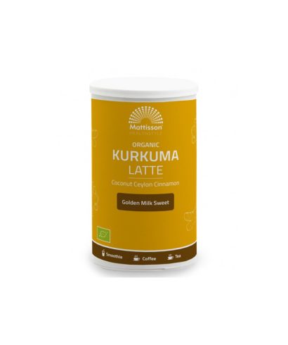 Био Лате Куркума с Кокос и Цейлонска канела, 175 mg прах