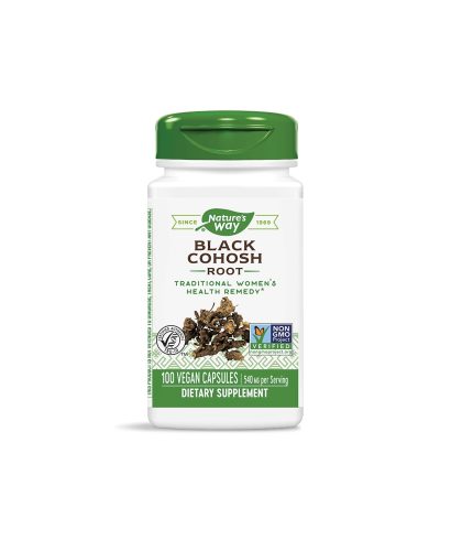 Хормонален дисбаланс и менопауза - Гроздовиден ресник (корен) 540 mg, 100 капсули