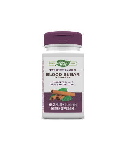 Blood Sugar Блад Шугар – контрол върху кръвната захар, 90 капсули Nature’s Way