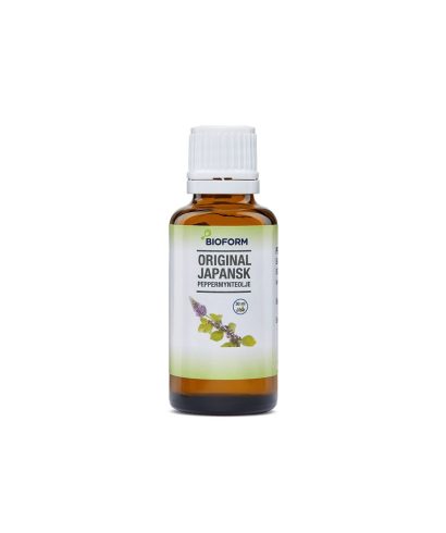Болкоуспокояващо, при настинка и гадене - Масло от японска мента, 30 ml капки