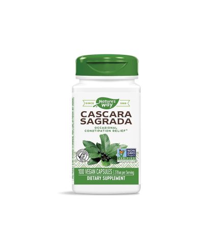 Cascara Sagrada/ Зърнастец (кора) 270 mg х 100 капсули Nature’s Way
