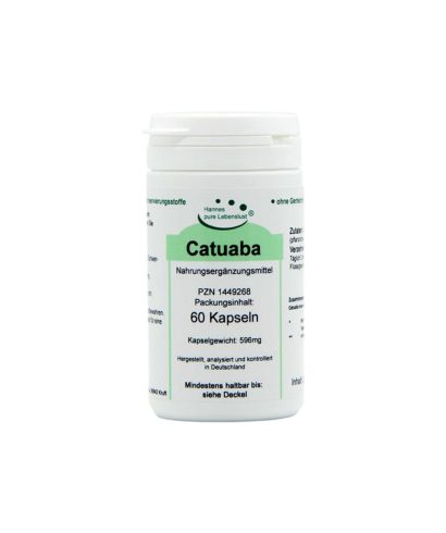 Catuaba - Катуаба - за нервната система, 60 капсули