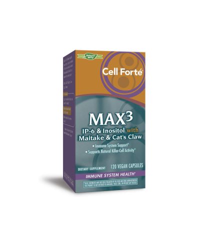 Cell Forté MAX³ (IP-6, инозитол, майтаке и котешки нокът) Nature’s Way