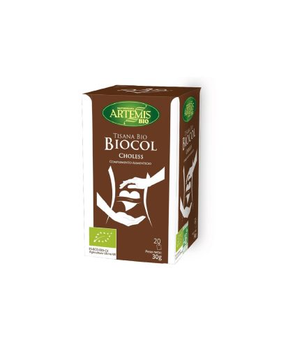 Чай за нормализиране нивото на холестерол Био, 20 филтърни пакетчета Herbes del Moli
