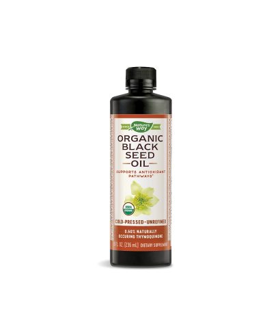 Черен кимион (масло) - Organic Black Seed Oil, 236 ml Nature’s Way