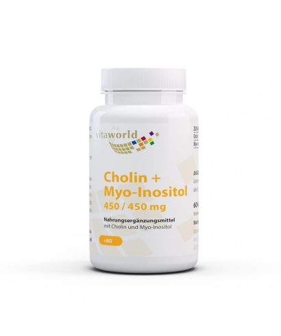 Cholin + Myo-inositol / Холин + Мио-инозитол 450 mg, 60 капсули