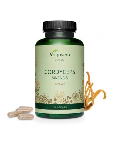 Cordyceps Sinensis Ektrakt/ Кордицепс екстракт, 120 капсули, 100% Vegan Vegavero
