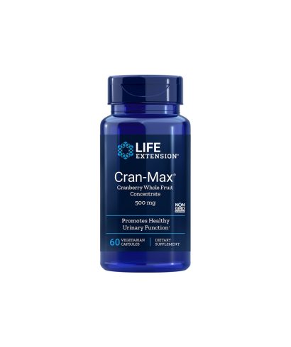 Cran-Max® Cranberry Concentrate/ Червена боровинка 500 mg x 60 капсули