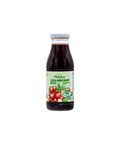 100% сок от червени био боровинки – уринарно здраве - Cranberry Eco Plantis®, 500 ml