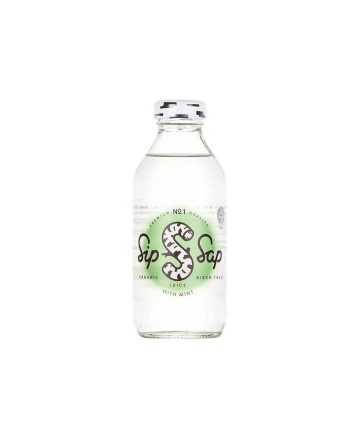 Детоксикация и тонус - Био брезов сок с вкус на мента, 330 ml