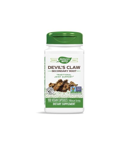 Devil`s Claw Secondary Root/ Дяволски нокът (корен) 480 mg х 100 капсули Nature’s Way