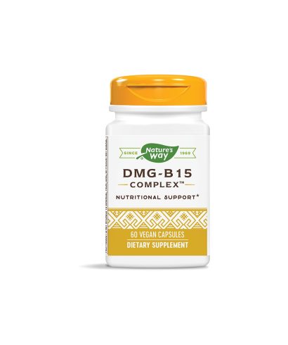 DMG-B15 Complex™/ ДМГ- Витамин В15 Комплекс™ х 60 капсули Nature’s Way