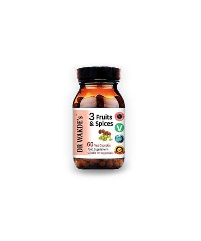 3 Fruits & Spices / 3 Плода & Подправки Аюрведа, 60 капсули DR WAKDE’s