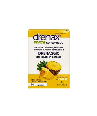 Drenax® Forte+ Бромелаин и ананас, 60 таблетки