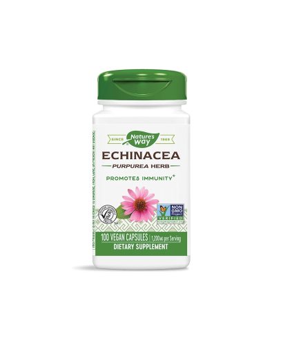 Echinacea Purpurea Herb/ Ехинацея (билка) 400 mg х 100 капсули Nature’s Way