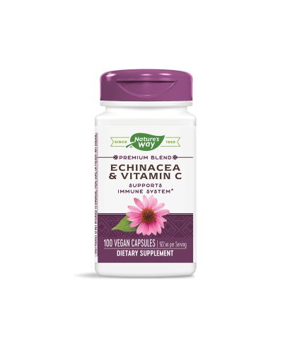 Echinacea & Vitamin C/ Ехинацея & Витамин C х 100 капсули Nature’s Way