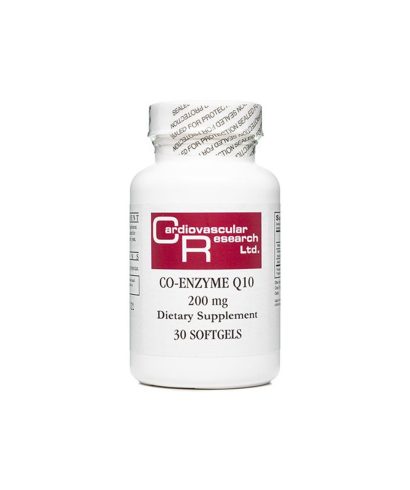 Co-Enzyme Q10 / Коензим Q10, 30 капсули Ecological Formulas