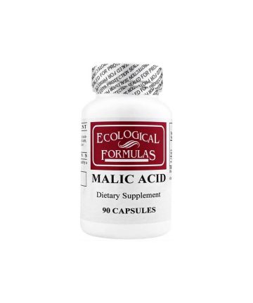 Malic Acid / Ябълчена киселина, 90 капсули Ecological Formulas