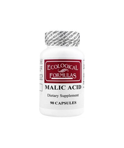 Malic Acid / Ябълчена киселина, 90 капсули Ecological Formulas