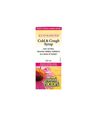 Echinamide® Cold & Cough Syrup/ Сироп при кашлица и настинка х 150 ml Natural Factors