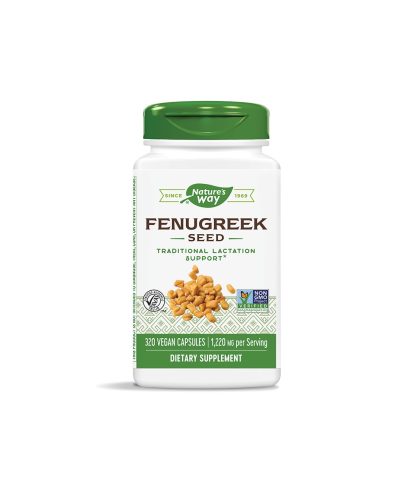 Fenugreek Seed / Сминдух (семена) 610 mg х 320 капсули Nature’s Way