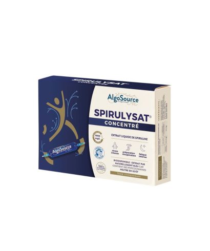 Фикоцианин концентрат от спирулина - Spirulisat® – жизненост и сила, 20 ампули x 10 ml AlgoSource