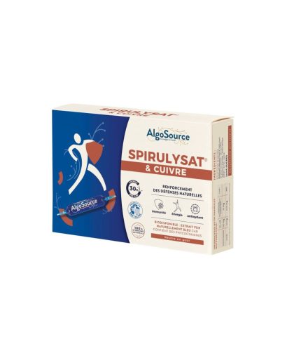 Фикоцианин от спирулина + мед – жизненост и сила - Spirulisat® , 20 ампули x 10 ml AlgoSource