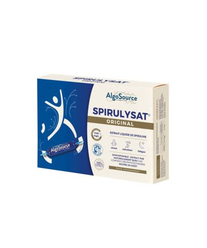 Фикоцианин от спирулина – жизненост и сила - Spirulisat®, 20 ампули x 10 ml AlgoSource