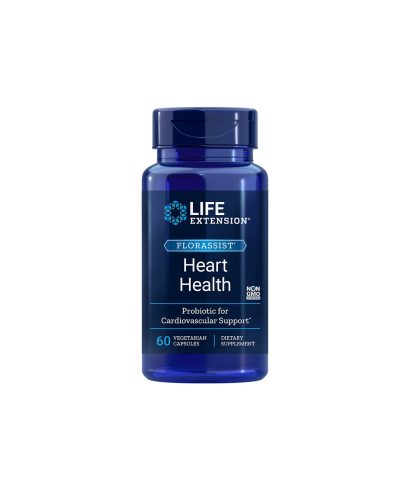 Florassist® Heart Health Probiotic/ Пробиотик в подкрепа на сърцето х 60 капсули
