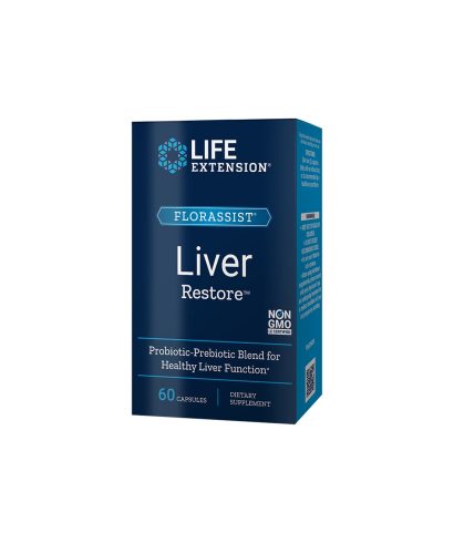 Florassist® Liver Restore/ Пробиотик в подкрепа на черния дроб х 60 капсули