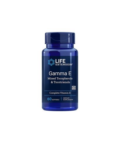 Gamma E Mixed Tocopherols & Tocotrienols / Витамин Е (миксирани токофероли и токотриеноли) х 60 софтгел капсули